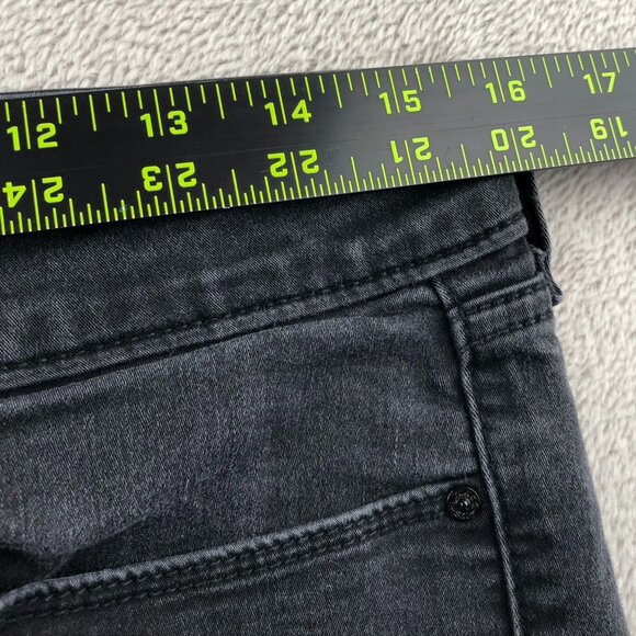 Levis Signature Womens Jeans Size 10S Low-Rise Jegging Skinny Leg Black Denim - Picture 6 of 16